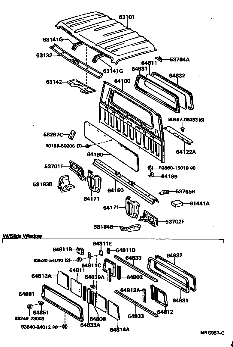 Parts diagram