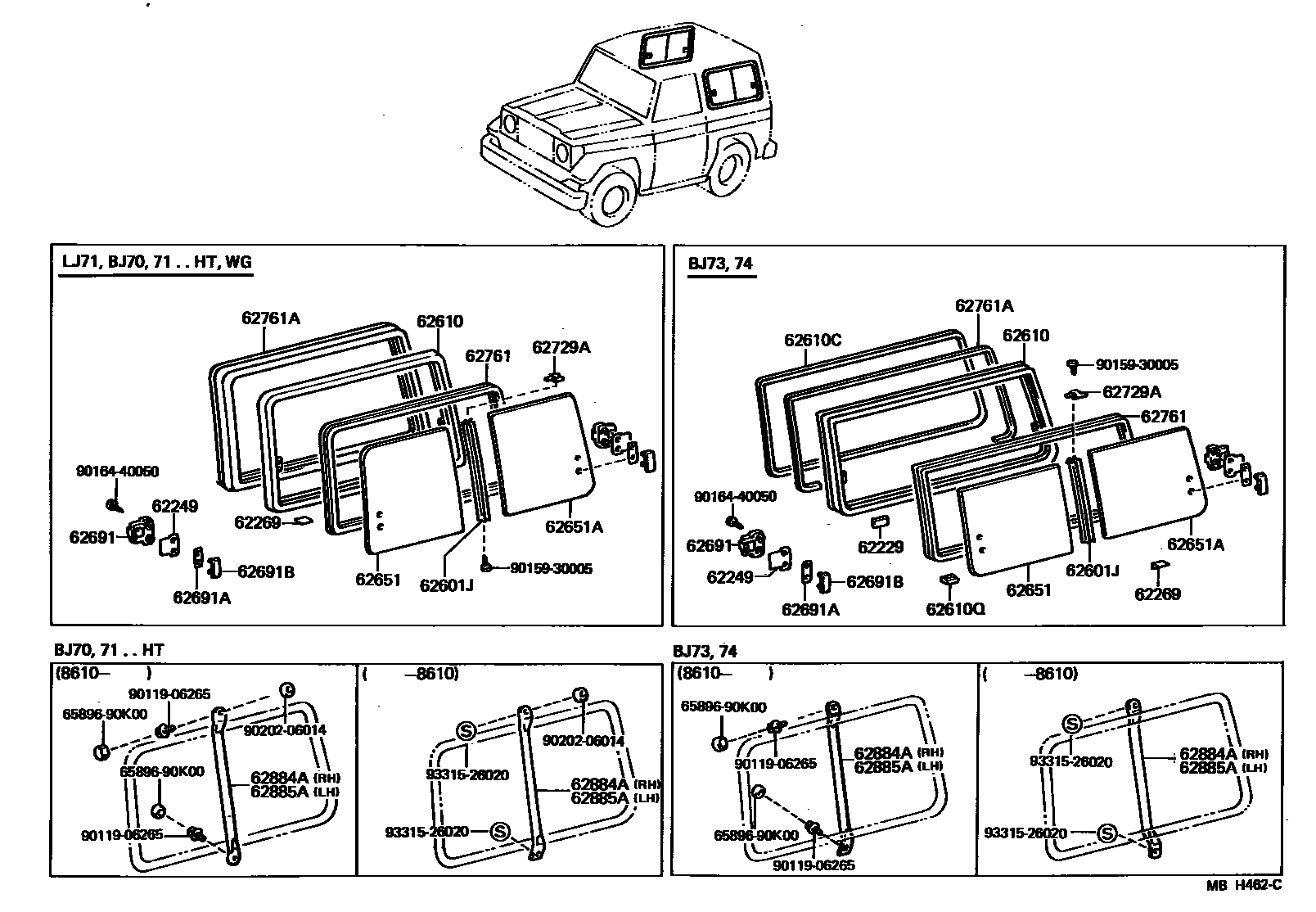 Parts diagram