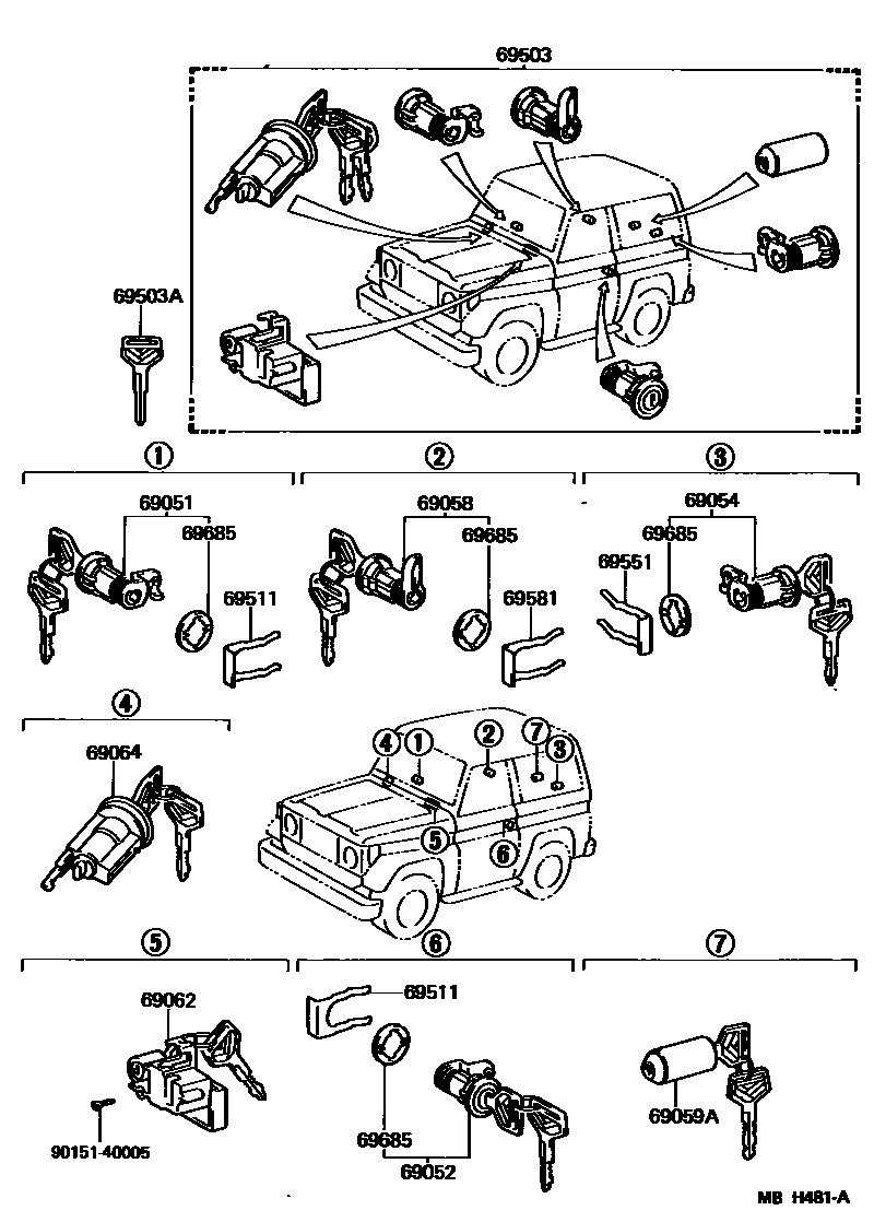 Parts diagram