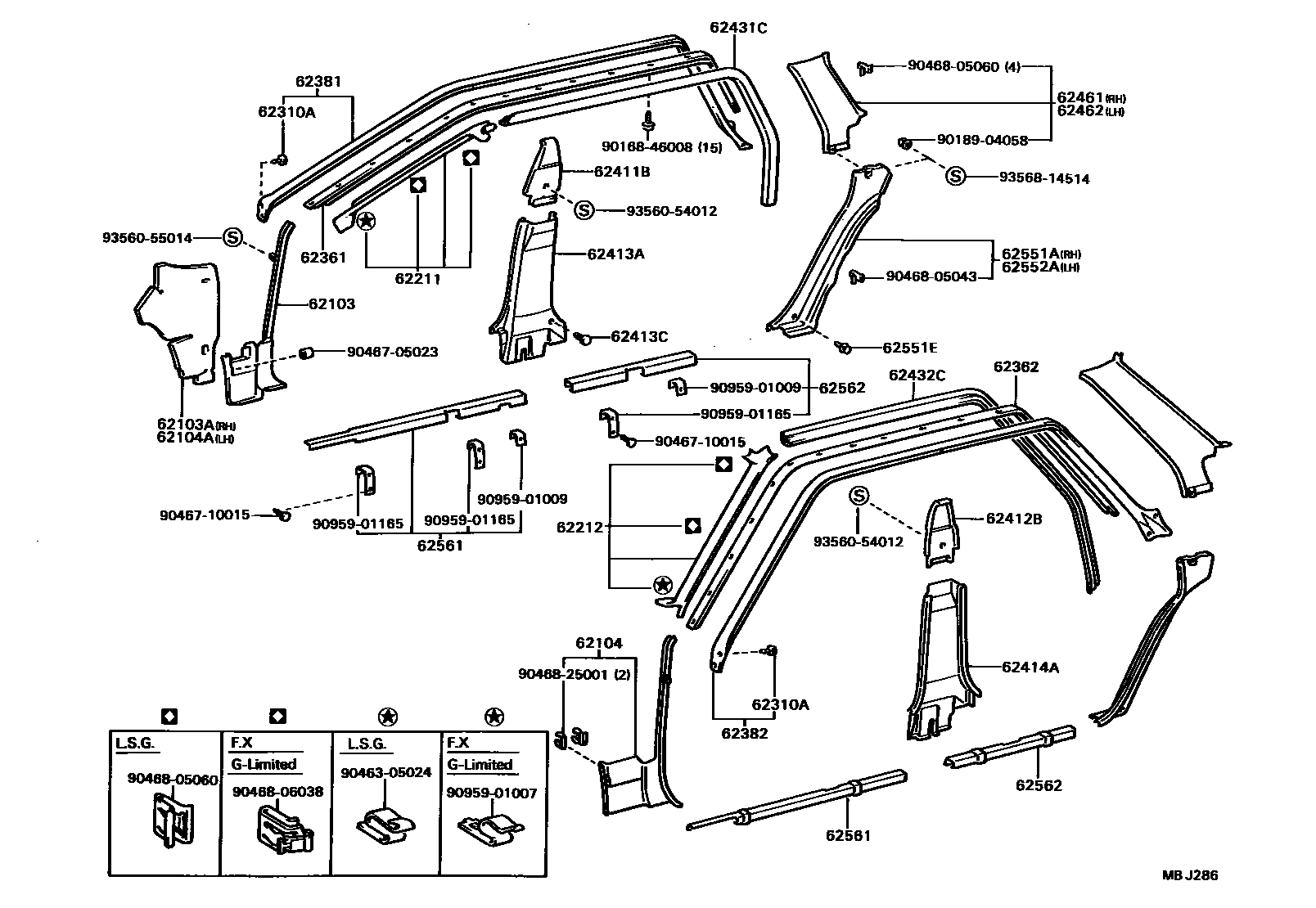 Parts diagram