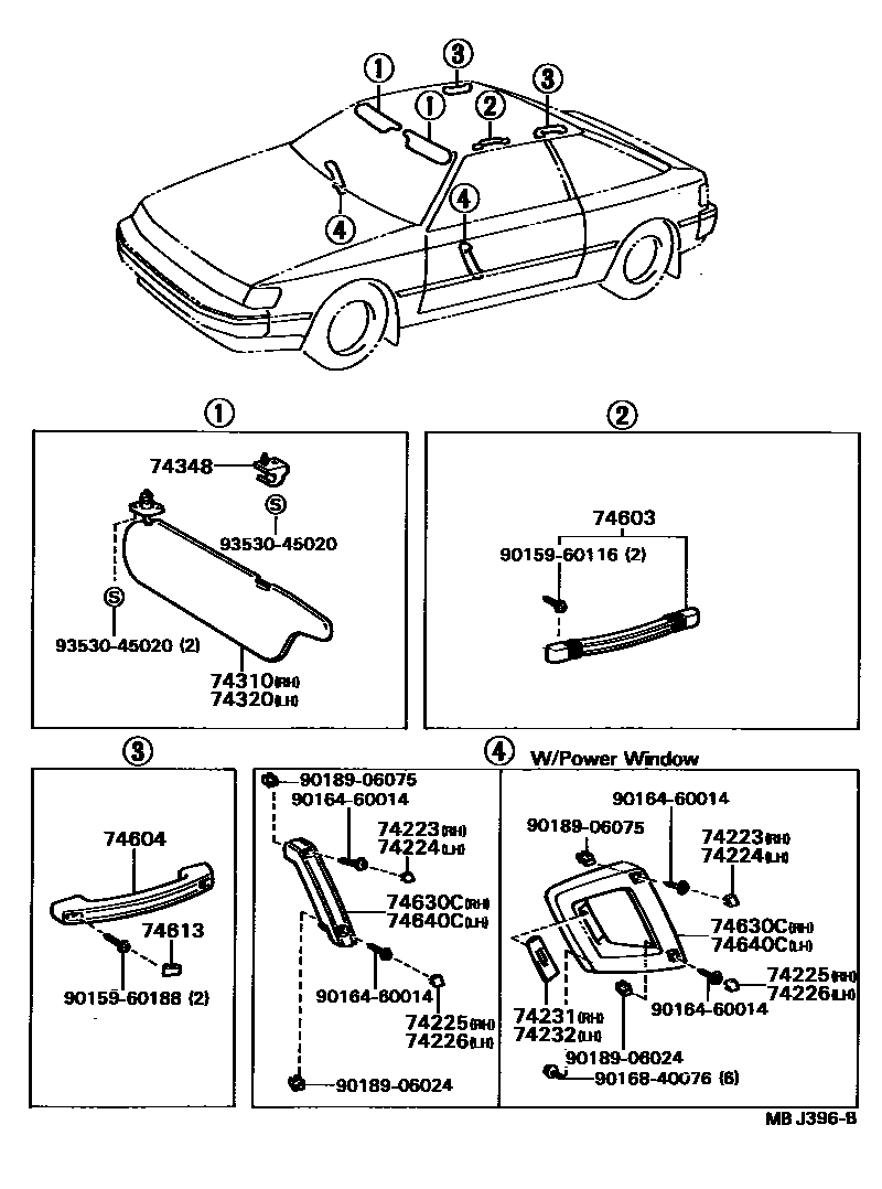 Parts diagram
