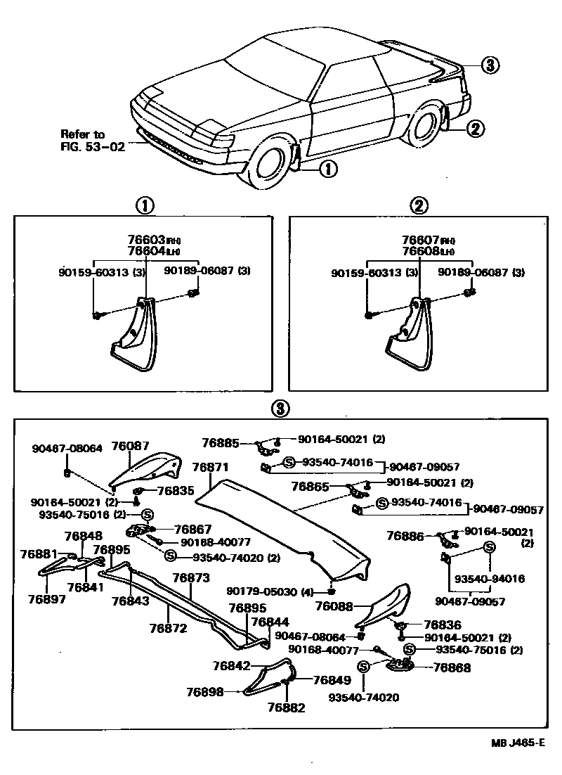 Parts diagram