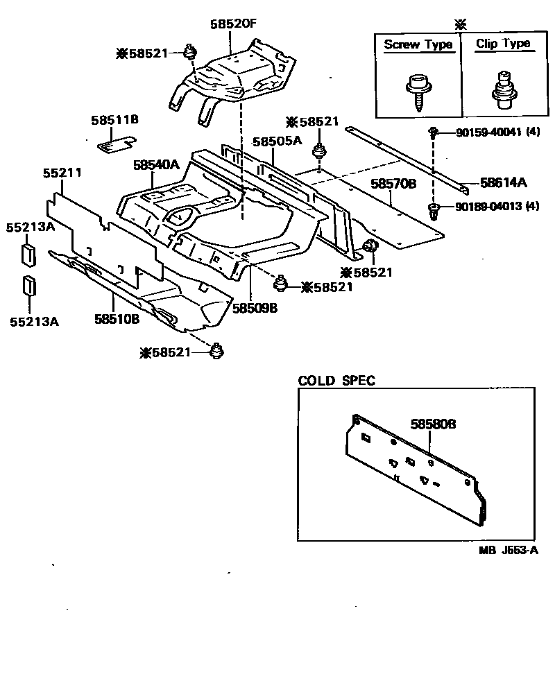 Parts diagram