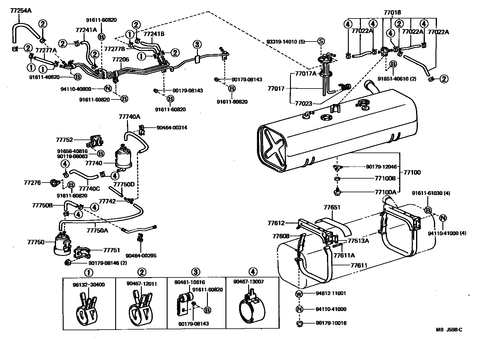 Parts diagram