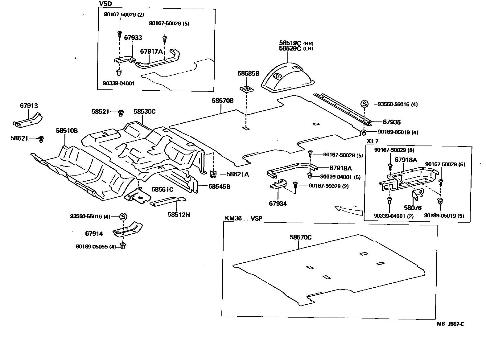 Parts diagram