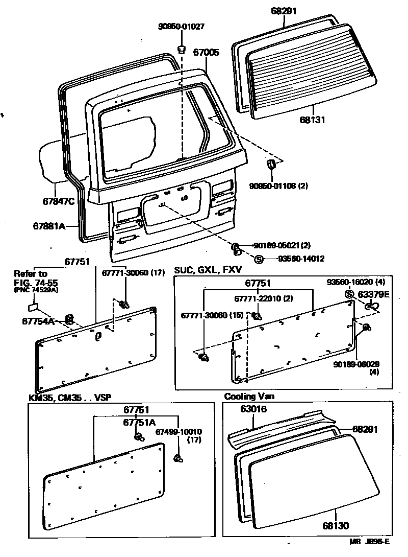 Parts diagram