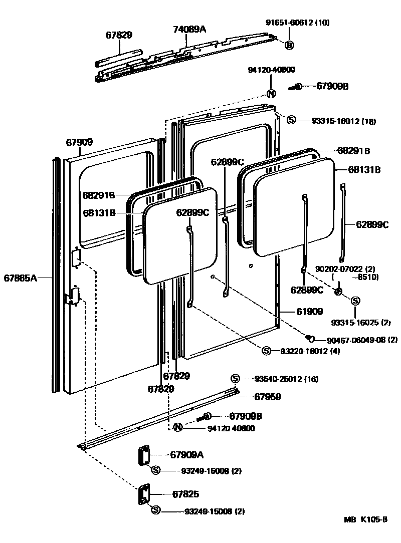 Parts diagram