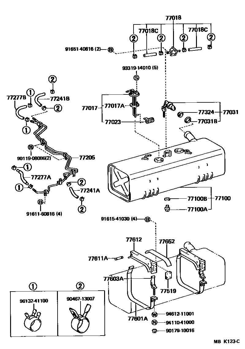 Parts diagram