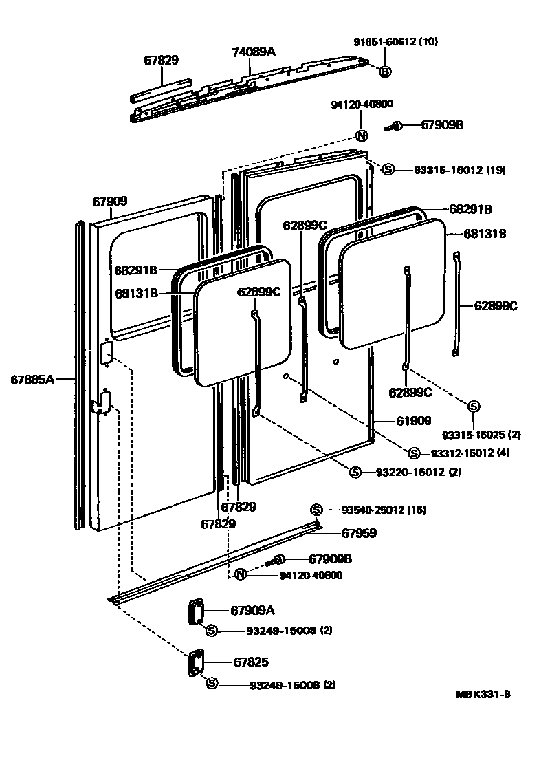 Parts diagram