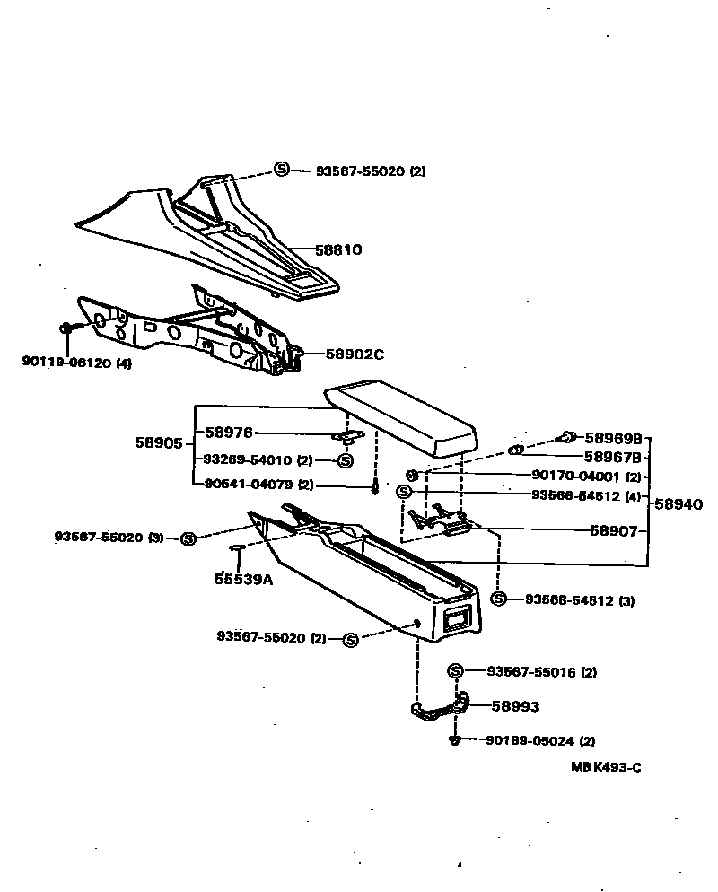 Parts diagram