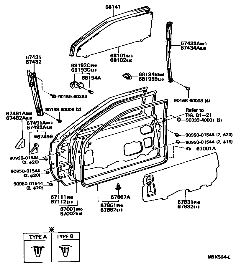 Parts diagram