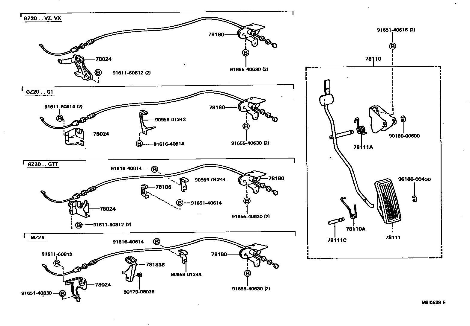 Parts diagram