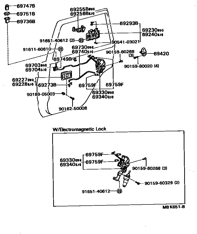 Parts diagram