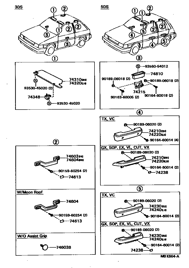Parts diagram