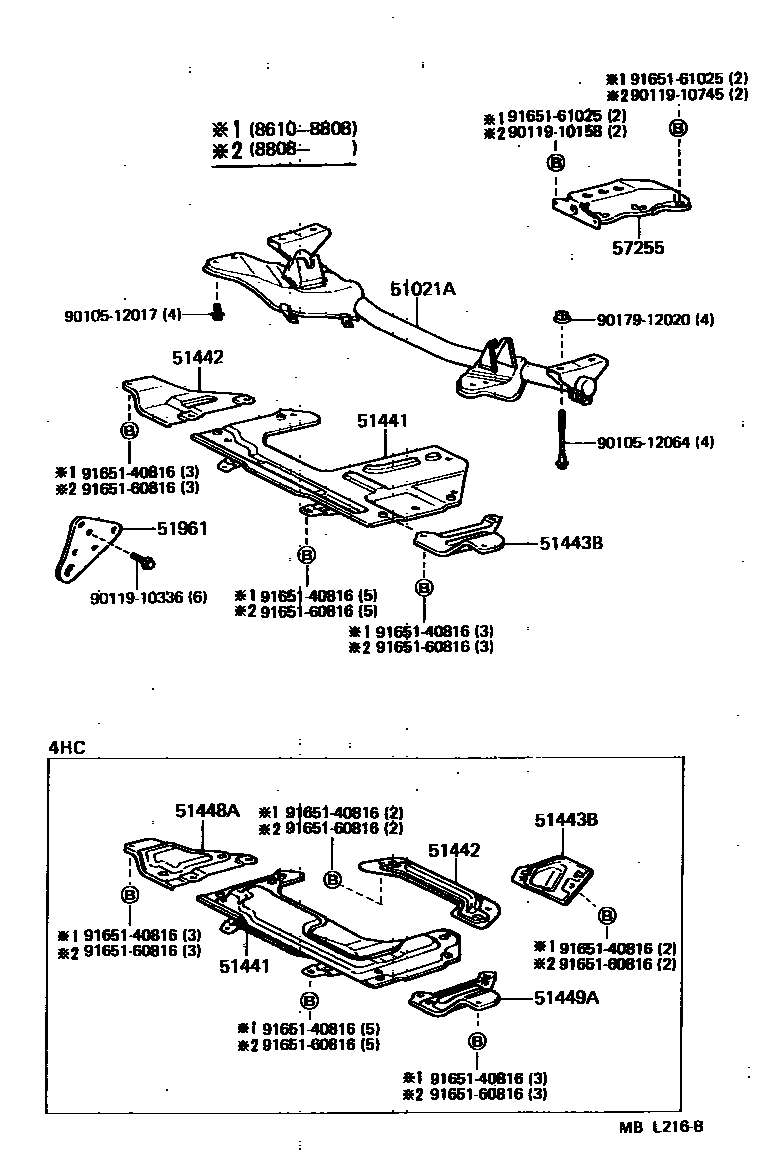 Parts diagram