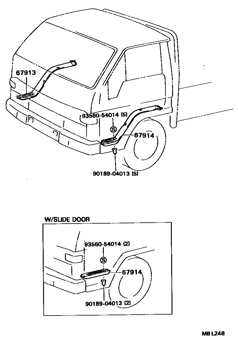 Parts diagram