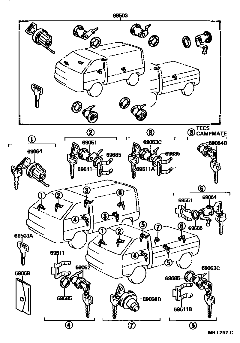 Parts diagram