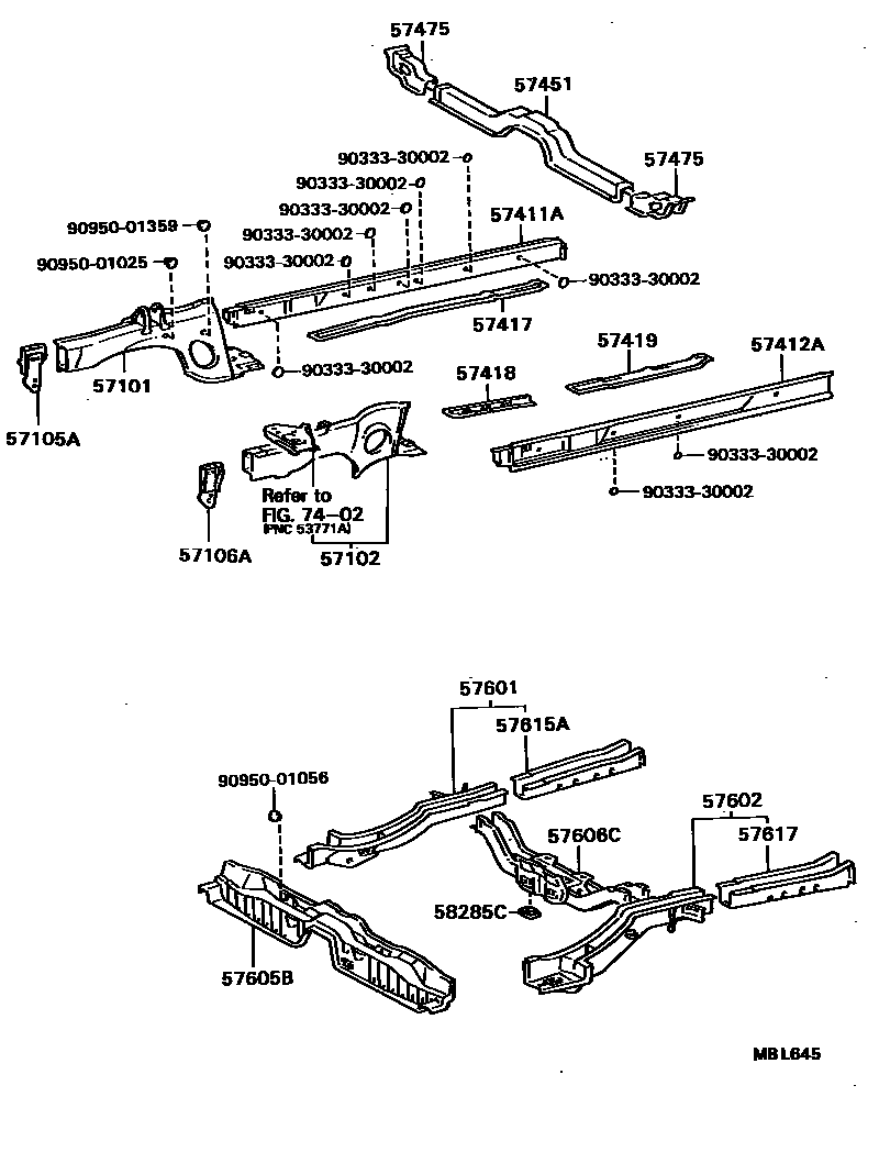 Parts diagram