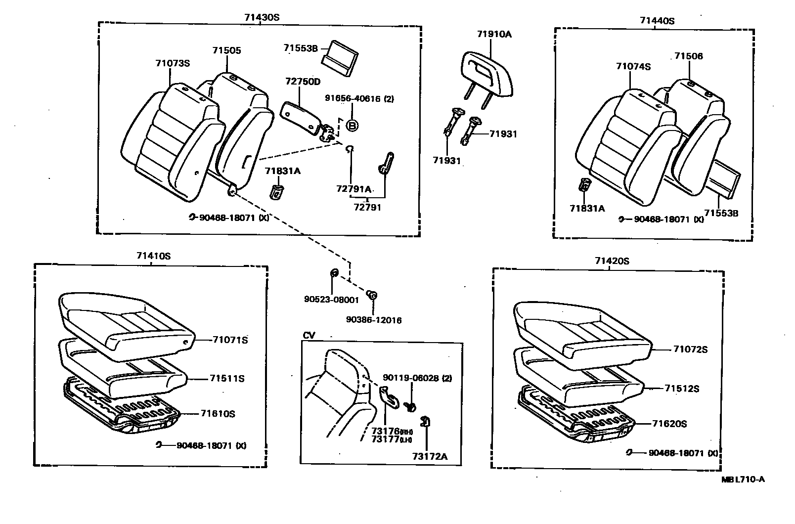 Parts diagram