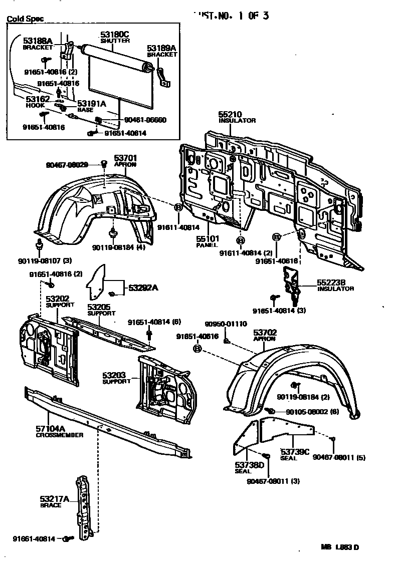 Parts diagram