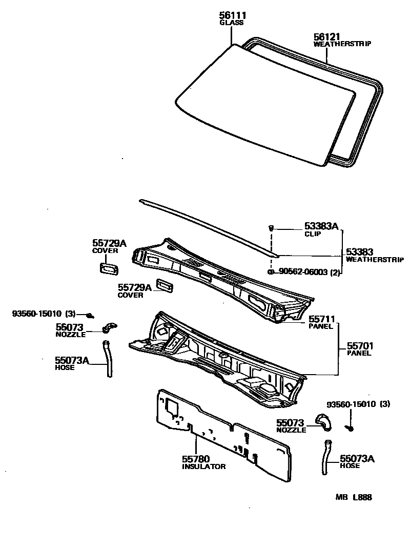 Parts diagram