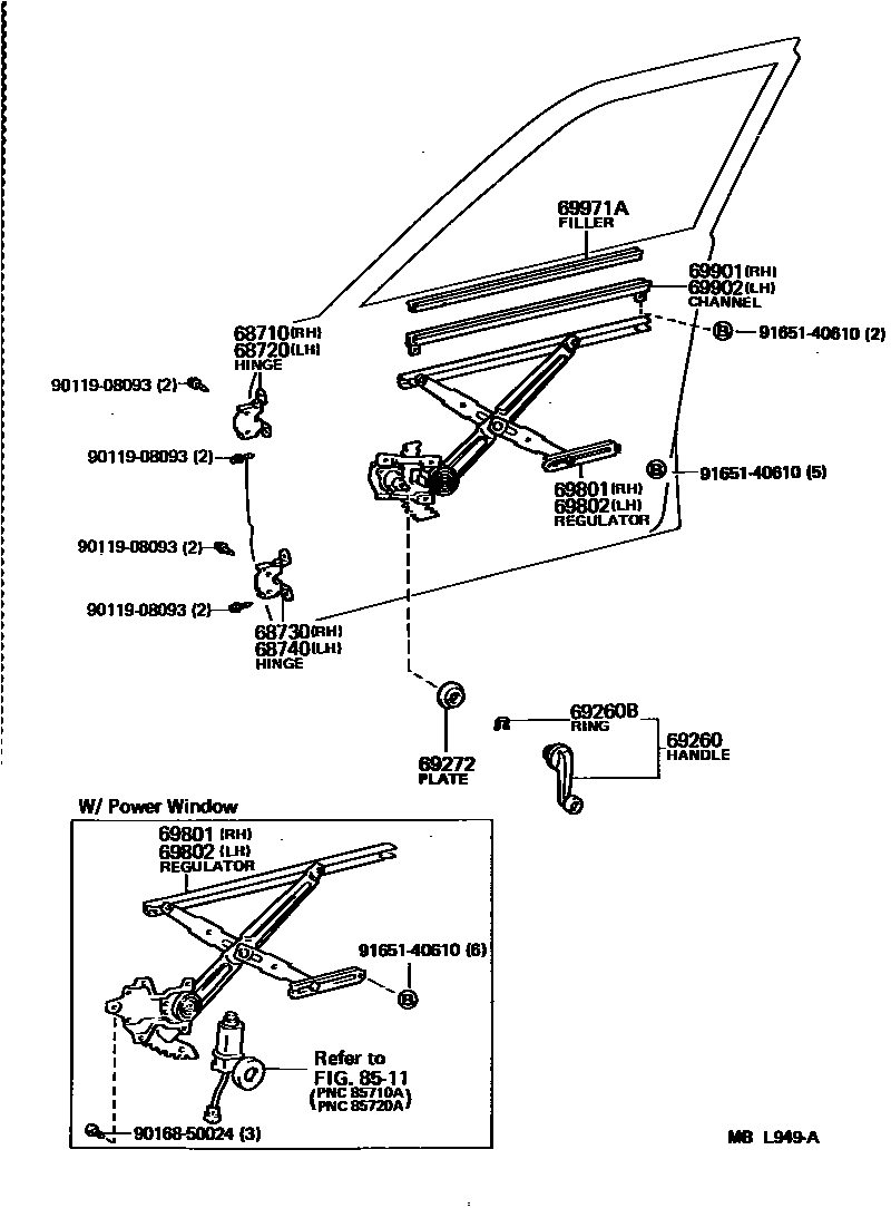 Parts diagram