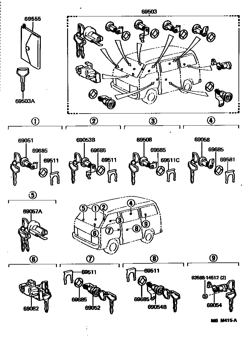 Parts diagram