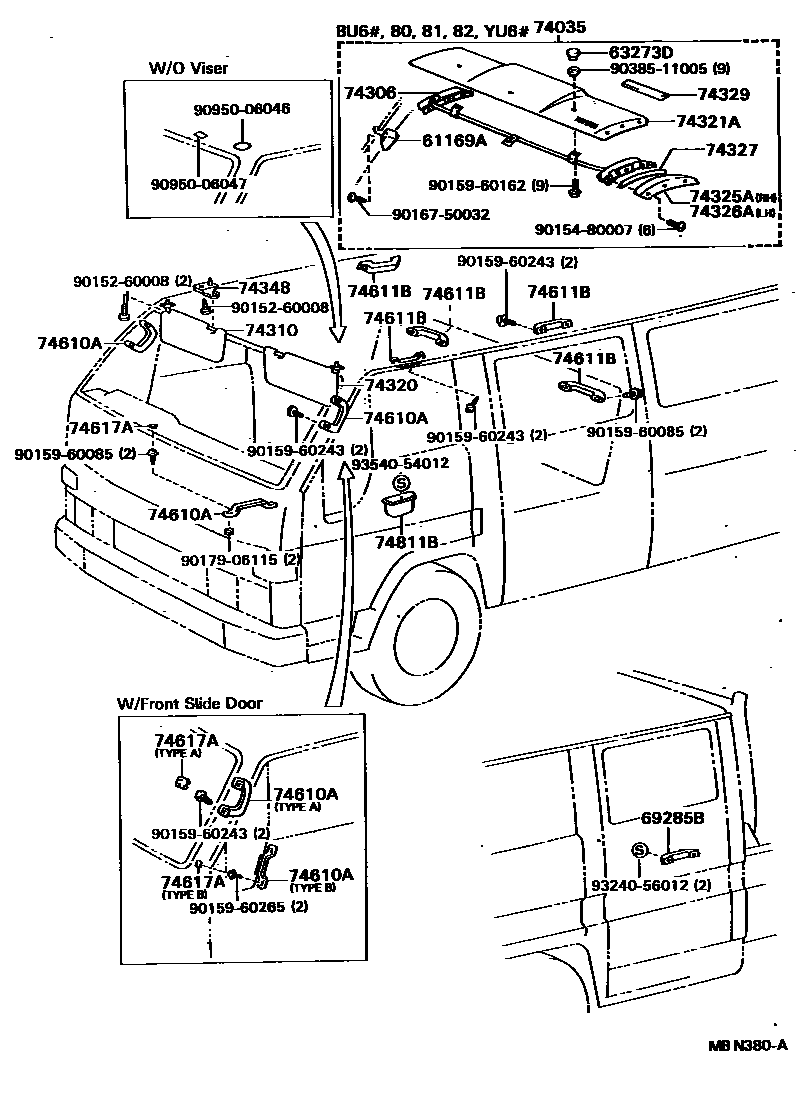 Parts diagram