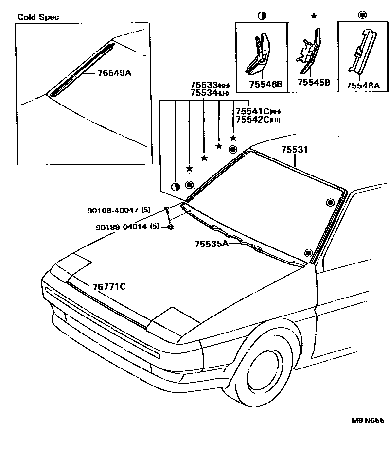 Parts diagram