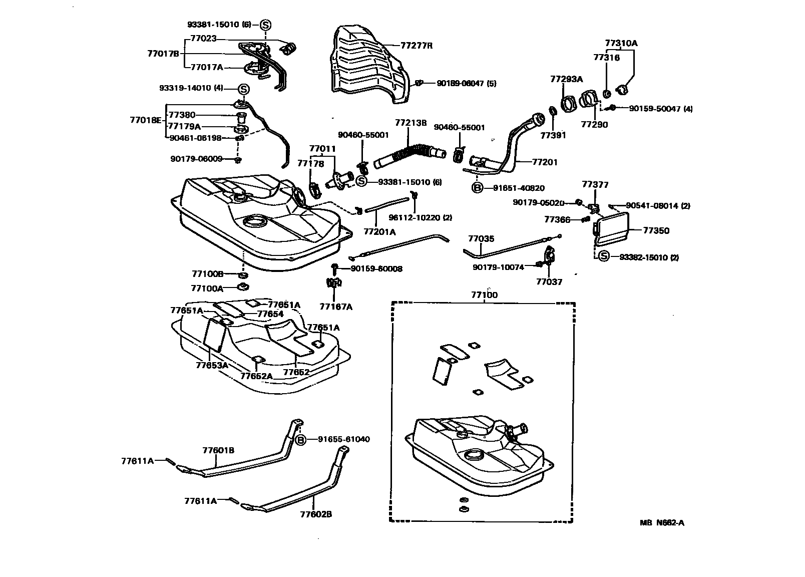 Parts diagram