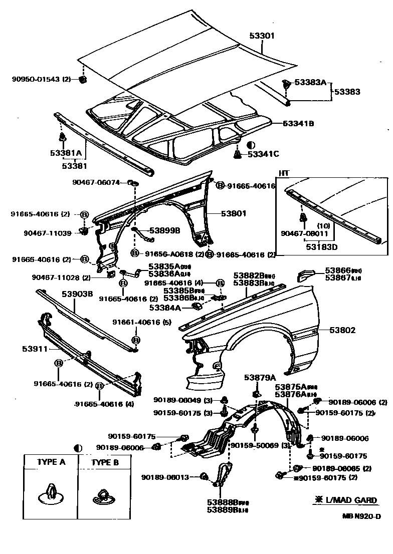 Parts diagram