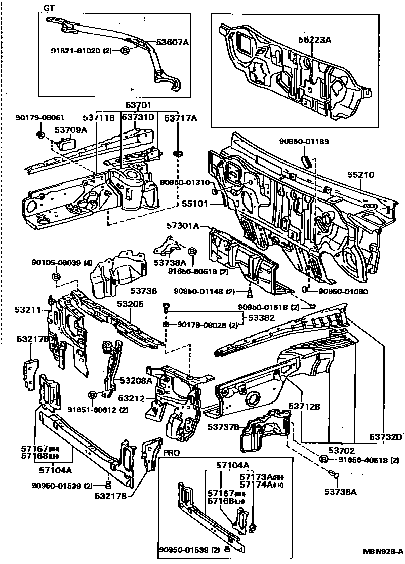 Parts diagram
