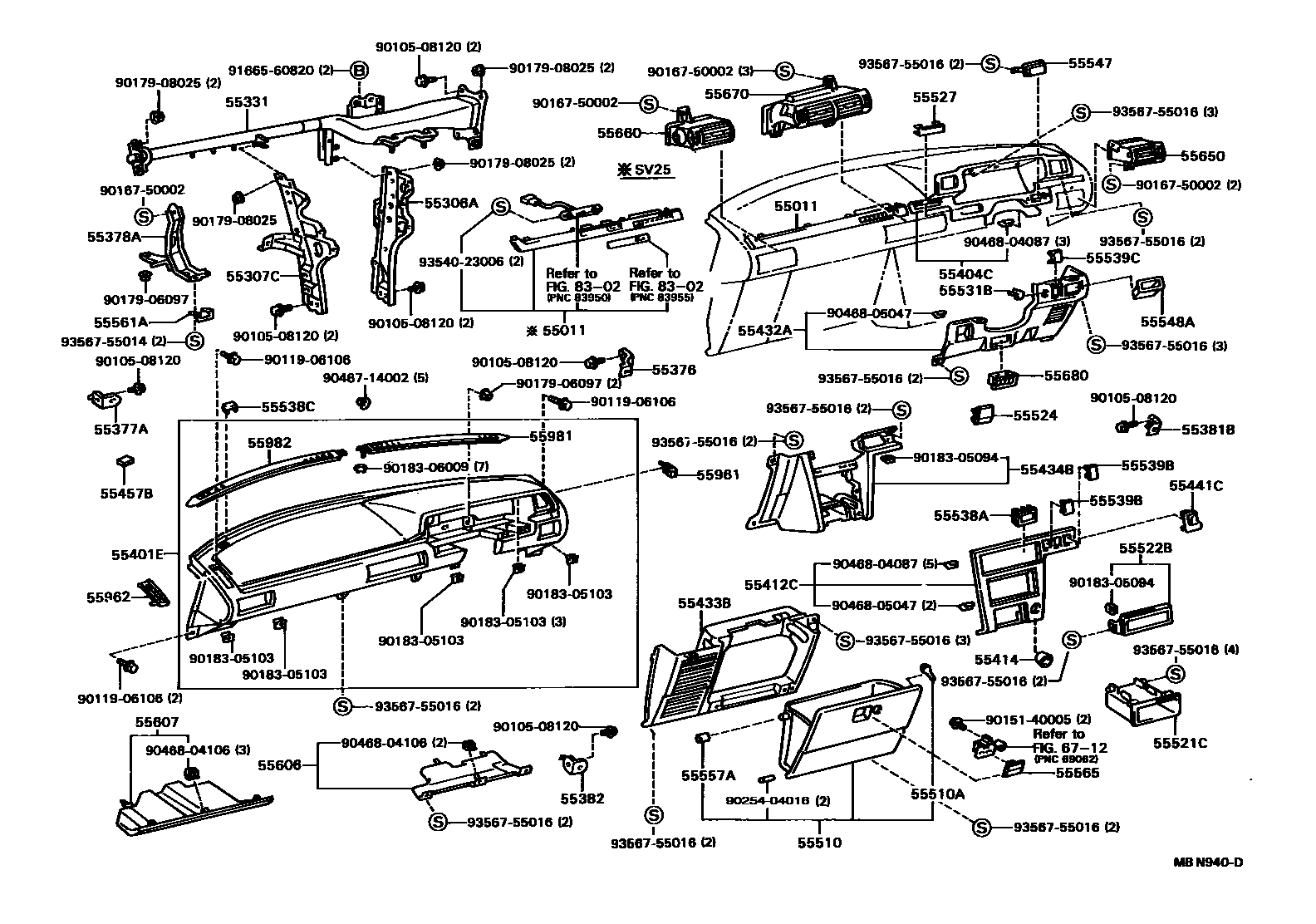 Parts diagram