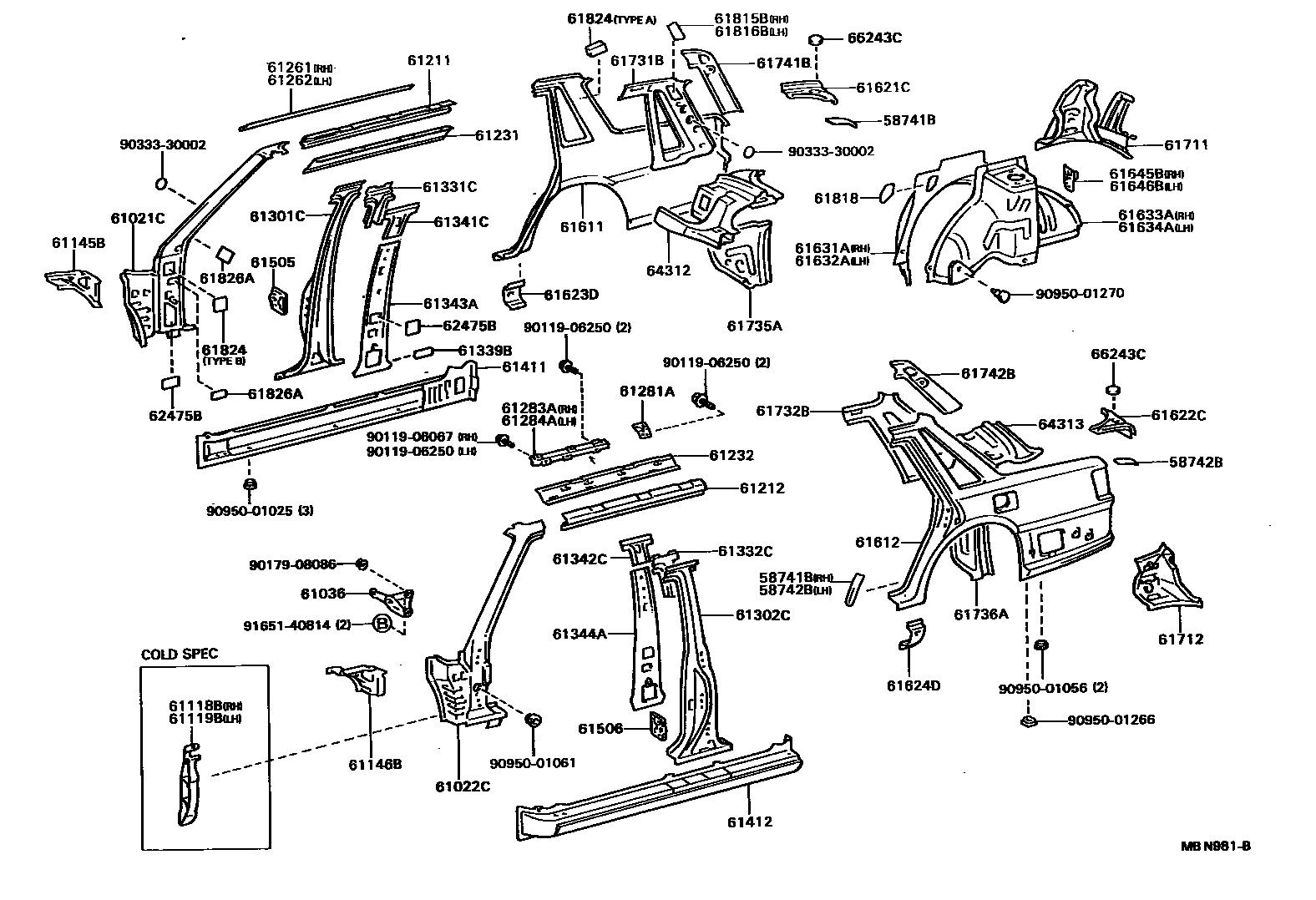 Parts diagram