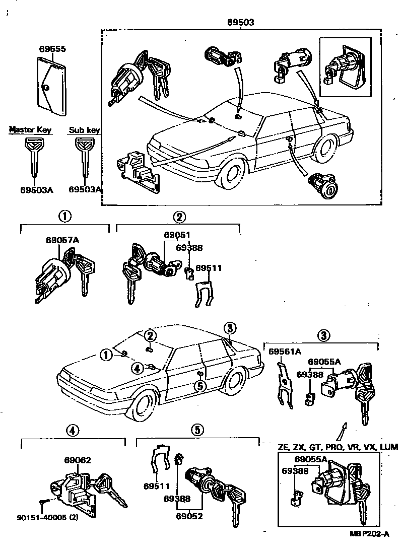 Parts diagram