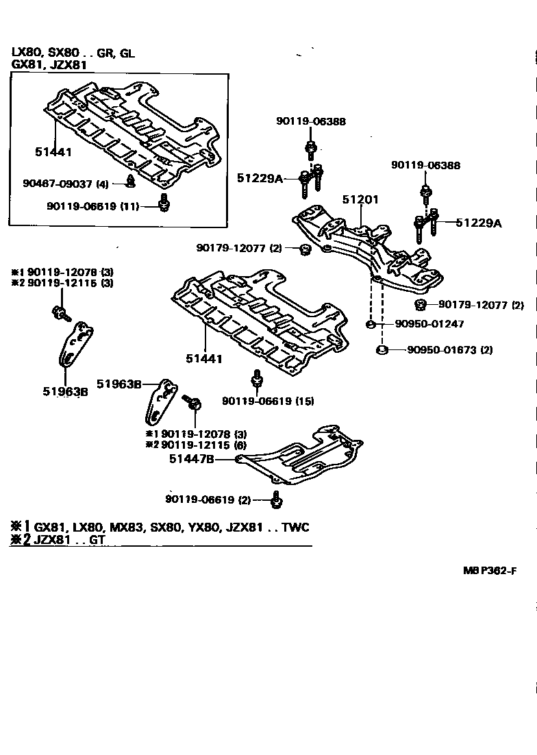 Parts diagram