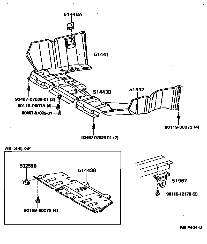 Parts diagram