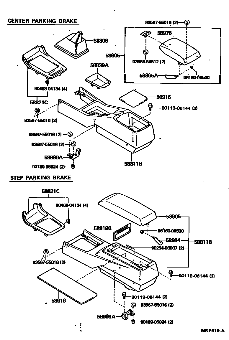 Parts diagram