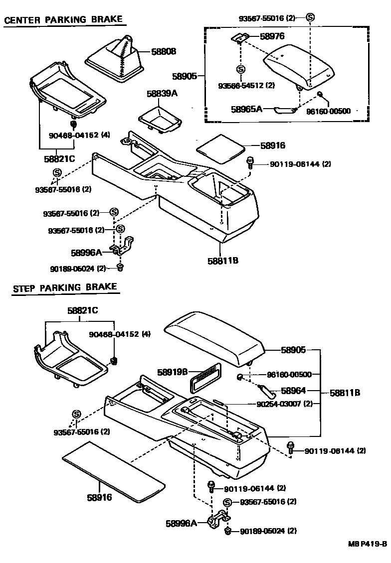 Parts diagram