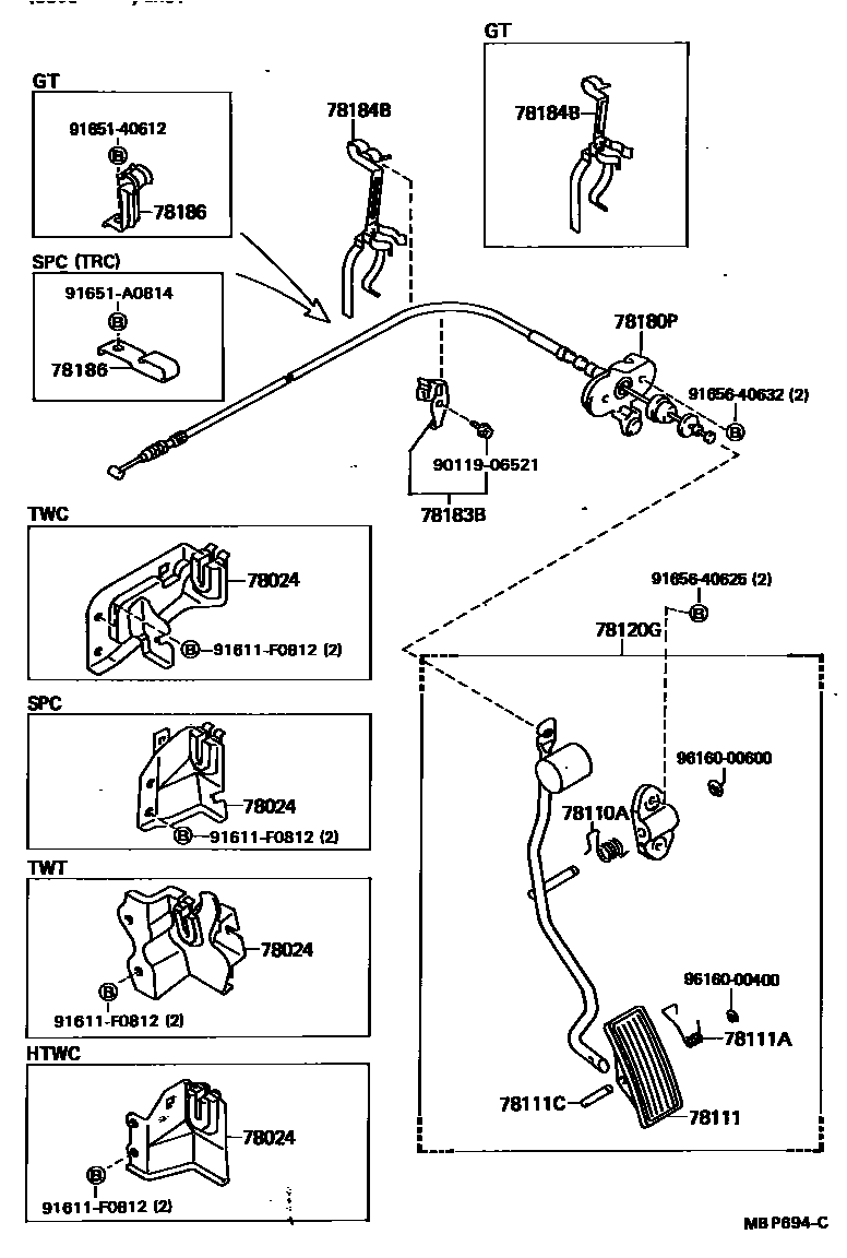 Parts diagram