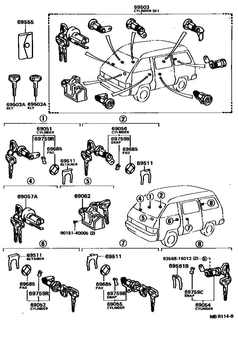 Parts diagram