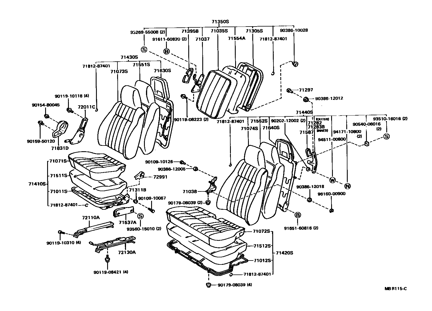 Parts diagram