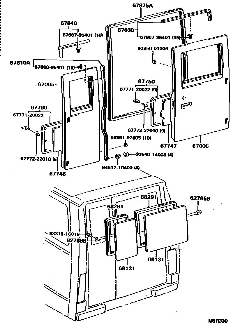 Parts diagram