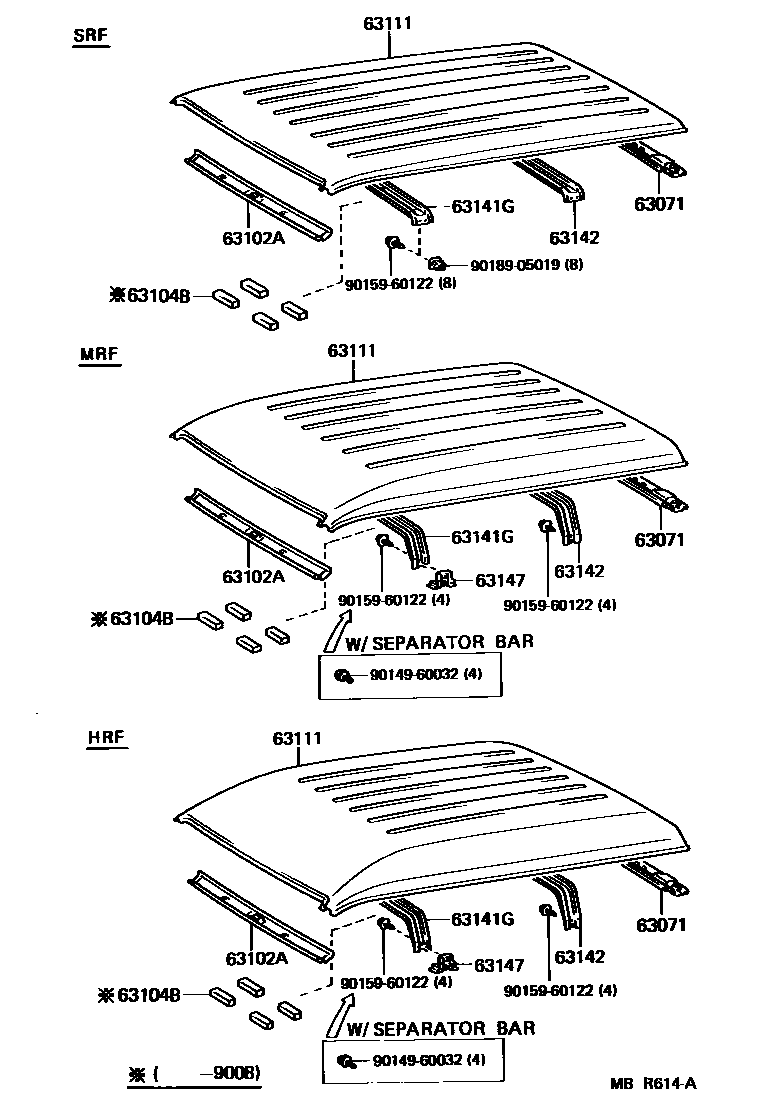 Parts diagram