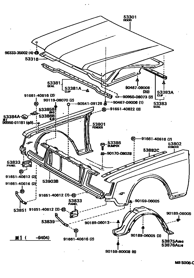 Parts diagram