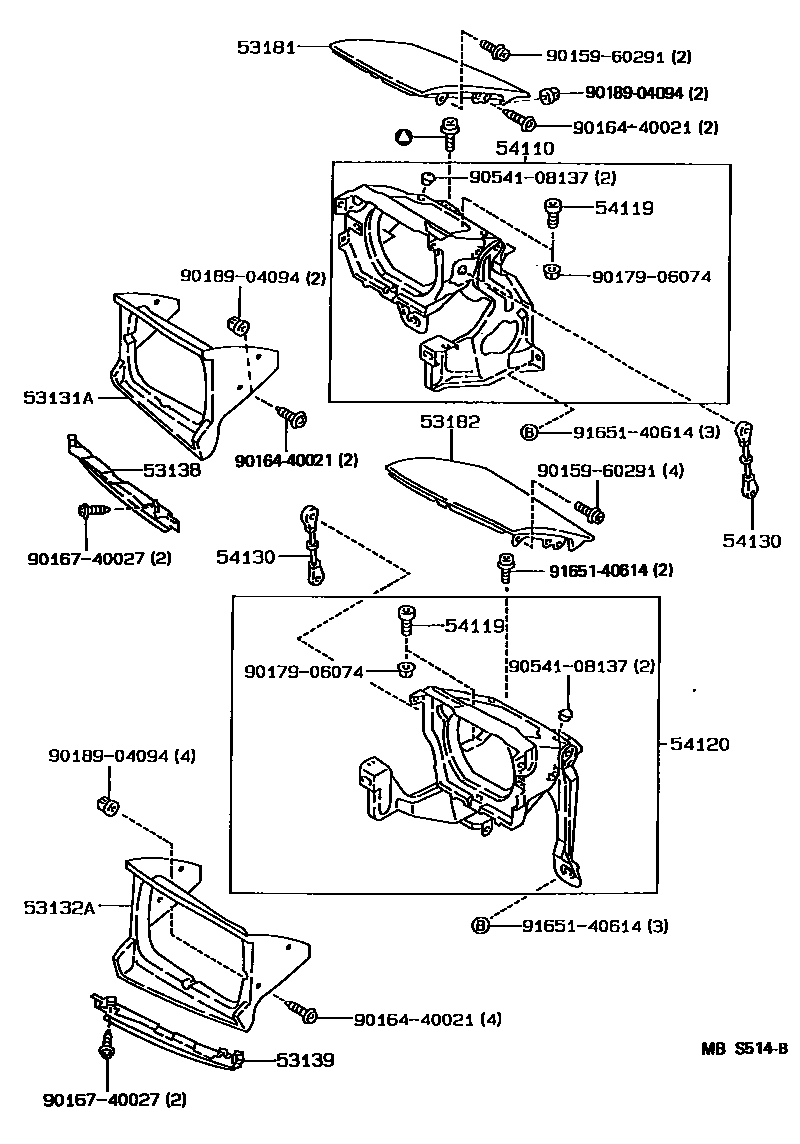Parts diagram