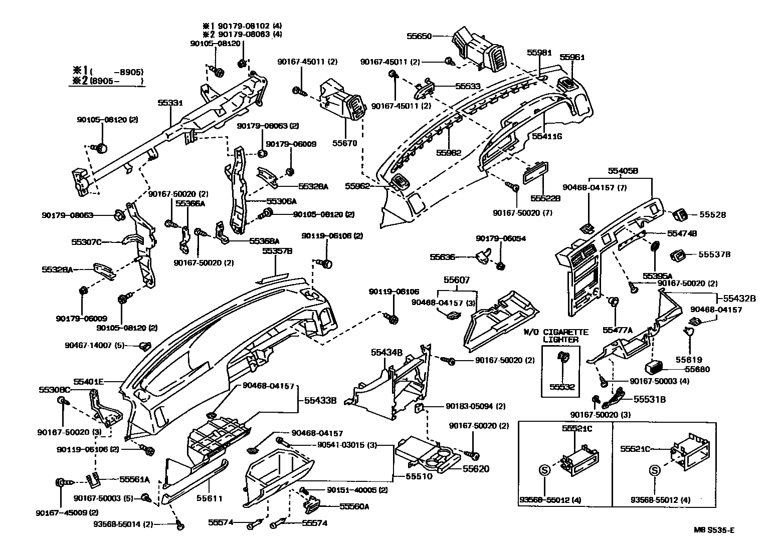 Parts diagram