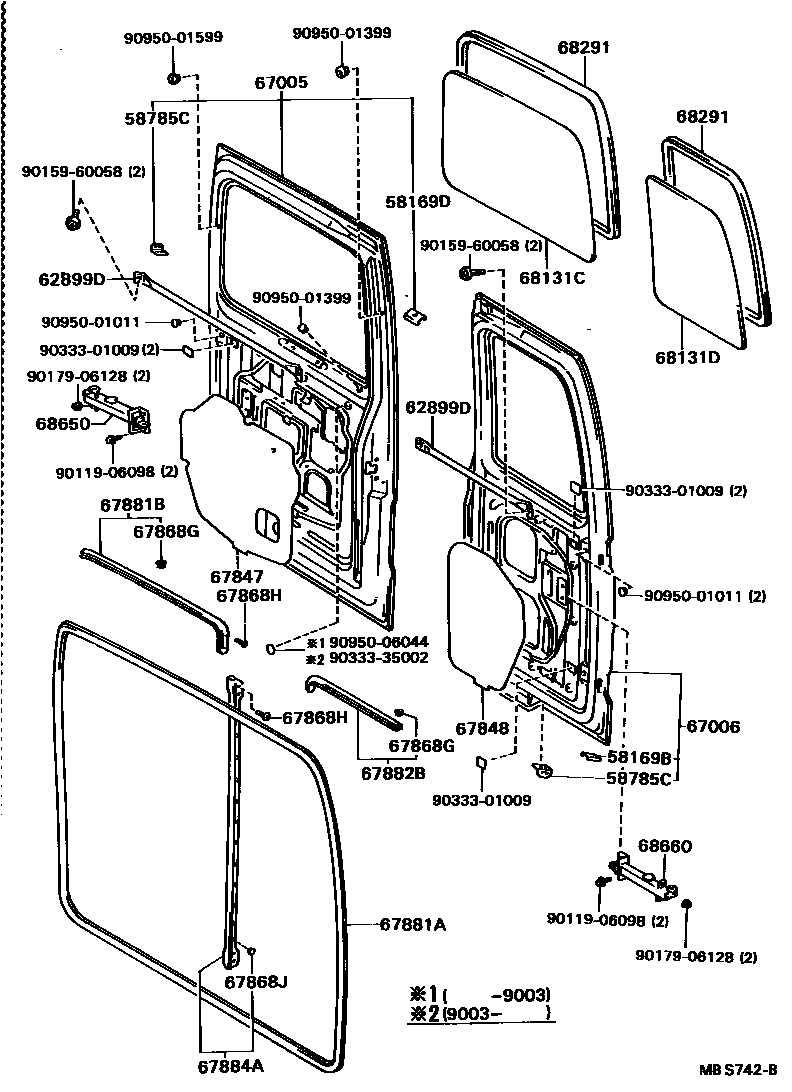 Parts diagram