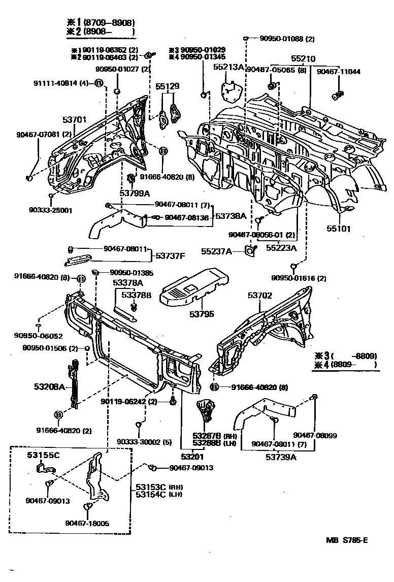 Parts diagram