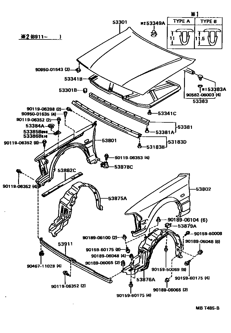 Parts diagram